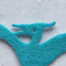 Load image into Gallery viewer, Felt Dinosaur Set, Die Cut Felt Dinosaurs
