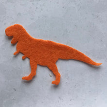 Load image into Gallery viewer, Felt Dinosaur Set, Die Cut Felt Dinosaurs
