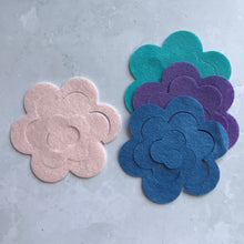 Load image into Gallery viewer, Regency Felt Flower Kit, Felt 3D Roll Up flowers, Die cut felt flowers
