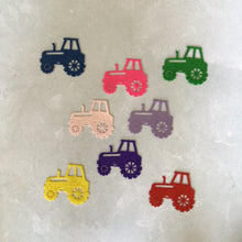 Load image into Gallery viewer, Felt Tractors, Die Cut Felt Tractors
