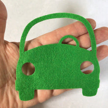 Load image into Gallery viewer, Large Felt Cars, Felt Die Cut Cars
