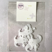 Load image into Gallery viewer, White Felt Ghosts, Die Cut Felt Ghosts
