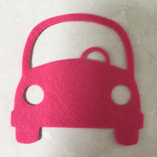 Load image into Gallery viewer, Large Felt Cars, Felt Die Cut Cars
