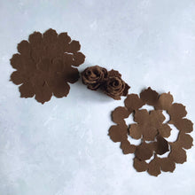 Load image into Gallery viewer, Felt Pine Cone, Roll Up Pine Cone, , Die cut Felt, 3D Die Cut Pine Cone
