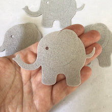 Load image into Gallery viewer, Large Felt Elephants,  Die Cut Felt 3D Elephants
