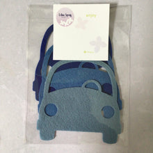 Load image into Gallery viewer, Large Felt Cars, Felt Die Cut Cars

