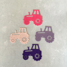 Load image into Gallery viewer, Felt Tractors, Die Cut Felt Tractors
