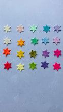 Load and play video in Gallery viewer, Mini Felt Stars, Die Cut Felt Stars
