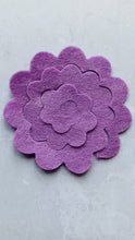 Load and play video in Gallery viewer, Small Felt Roses, 3D Roll Up Felt Die Cut Rose Flowers with Optional Leaves
