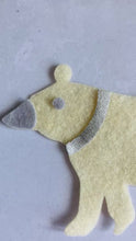 Load and play video in Gallery viewer, Felt Polar Bears, Die Cut Polar Bear
