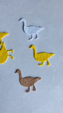 Load and play video in Gallery viewer, Felt Ducks, Die Cut Felt Ducks
