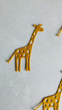 Load and play video in Gallery viewer, Felt Giraffes, Felt Die Cut Giraffe
