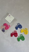 Load and play video in Gallery viewer, Felt Tractors, Die Cut Felt Tractors
