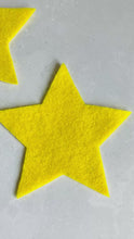 Load and play video in Gallery viewer, Large Felt Stars,  Die Cut Felt Stars
