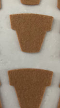 Load and play video in Gallery viewer, Terracotta Felt Plant Pots, Die Cut Felt Flower Pots
