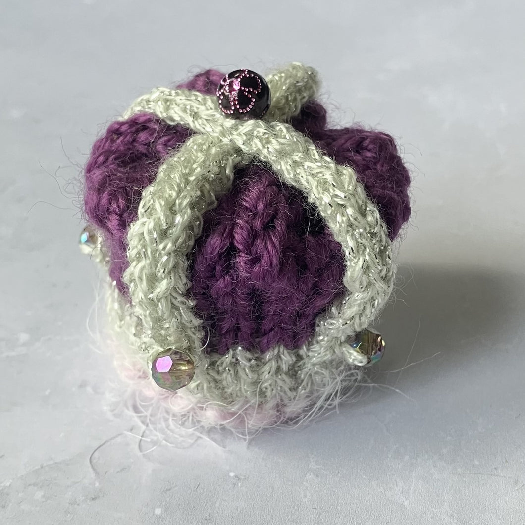 Coronation Crown Knitting Pattern, PDF, Chocolate Cover Knitting Pattern