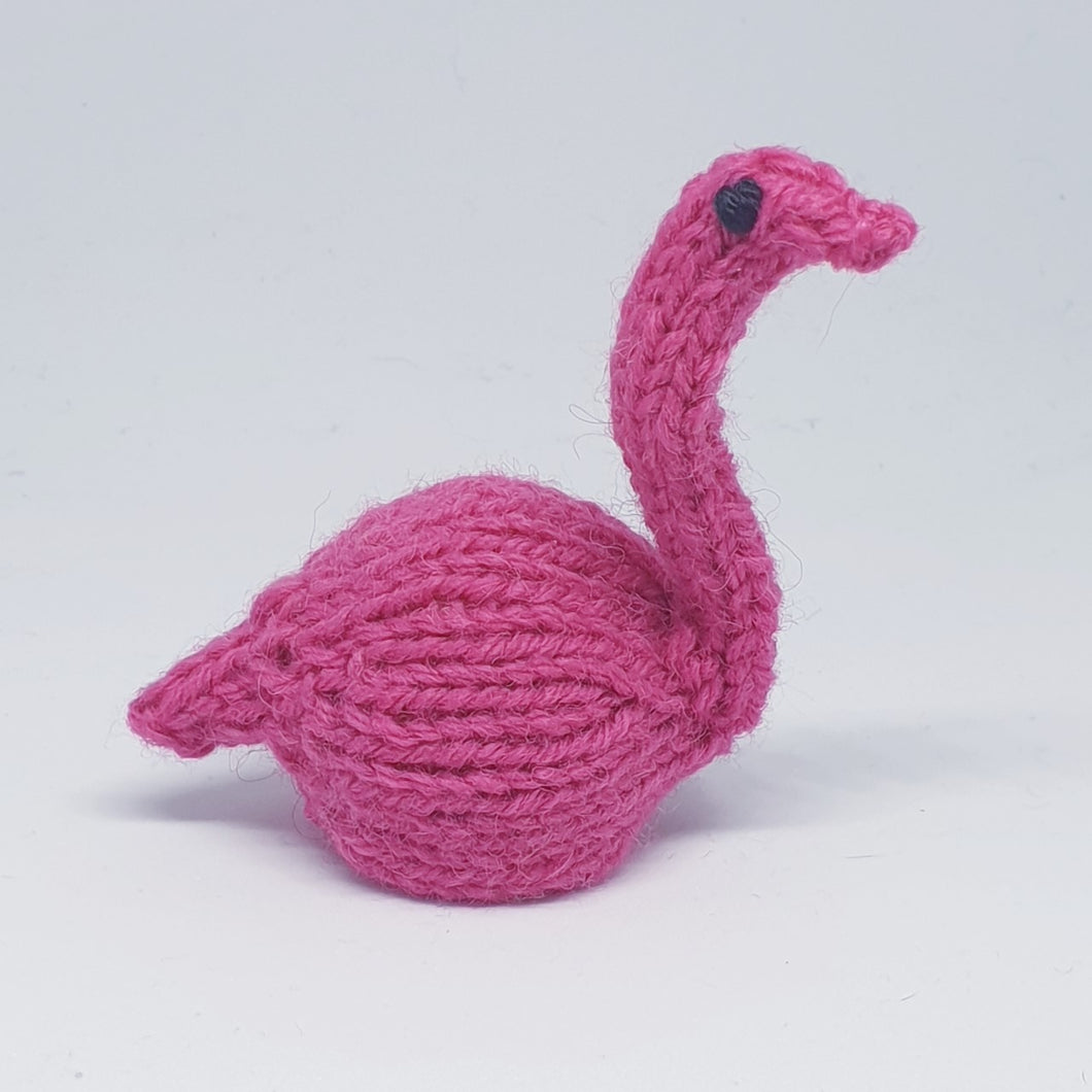 Flamingo Knitting Pattern, PDF, Chocolate Cover Knitting Pattern