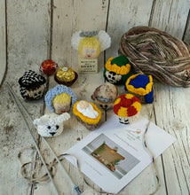 Load image into Gallery viewer, Nativity Christmas Knitting Pattern, PDF, Ferrero Rocher Chocolate Covers
