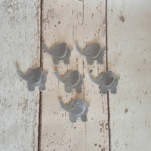 Load image into Gallery viewer, Felt Elephants, 3D, Die Cut Elephant
