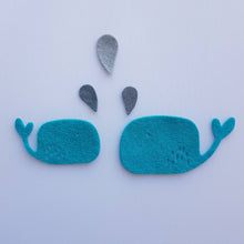 Load image into Gallery viewer, Felt Under the Sea Pieces, Felt Board Set Pieces

