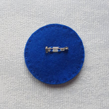 Load image into Gallery viewer, Sew Your Own Felt POW ! Pin Badge Kit, Die cut felt Superhero Brooch kit
