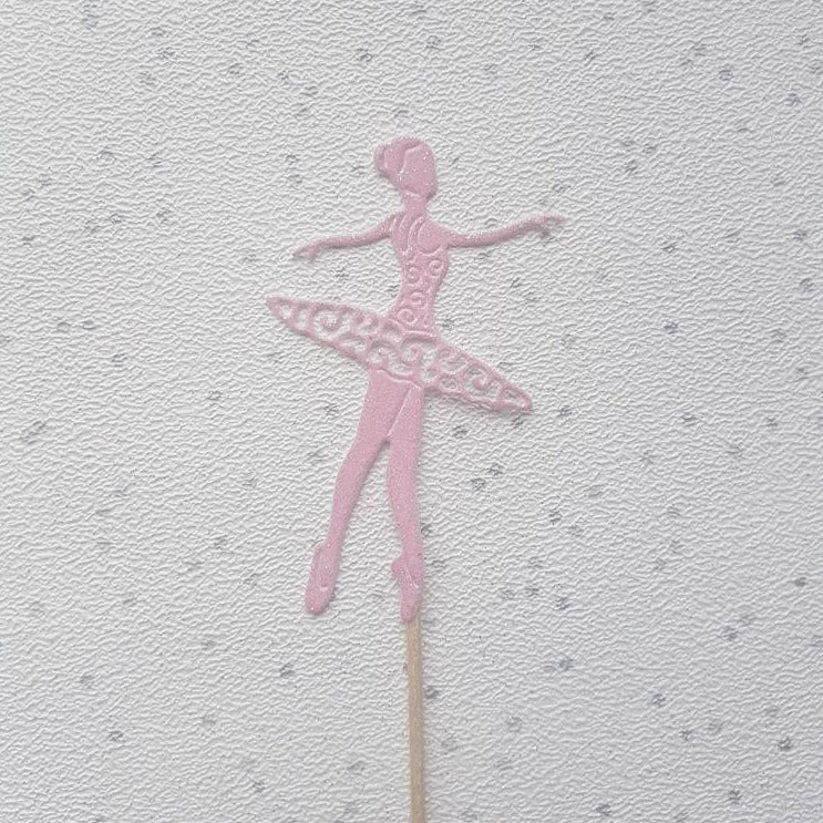 Ballerina Cake Topper, Ballet Cake Toppers, Cupcake Toppers, Glitter Cake Toppers, Pink Ballet Toppers, Gold Ballet Toppers, Cake Toppers
