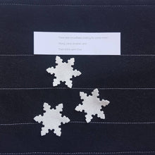Load image into Gallery viewer, Five Little Snowflakes Game, Felt Board Set Accessories
