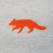 Load image into Gallery viewer, Felt Foxes, Die Cut Felt Fox
