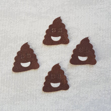 Load image into Gallery viewer, Felt Poop Emoji, Felt die cut Poo Emoji
