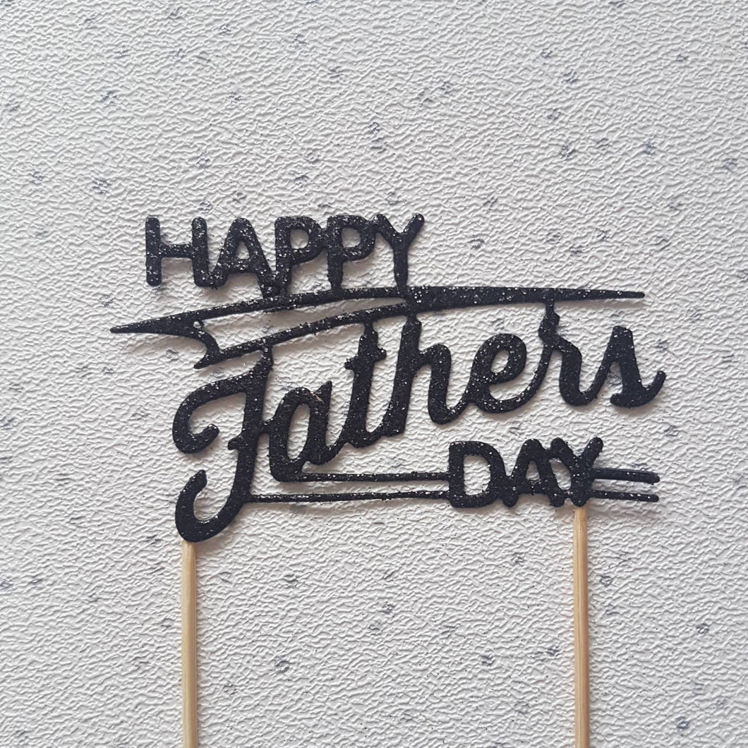 Father's Day Cake Topper, Glitter Cake Topper, Cake Decoration, Cake centrepiece, Dad Cake Topper, Father's Day, Grandad Cake Topper