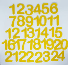 Load image into Gallery viewer, Felt Advent Calendar Numbers ( Style 2), Die Cut Numbers, DIY Advent Calendar
