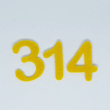 Load image into Gallery viewer, Felt Advent Calendar Numbers ( Style 2), Die Cut Numbers, DIY Advent Calendar
