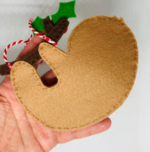 Load image into Gallery viewer, Sew Your Own Felt Sloth Christmas Ornament Kit

